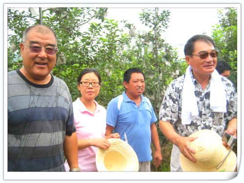 2012.7.30外國專家來天匯園進行技術指導